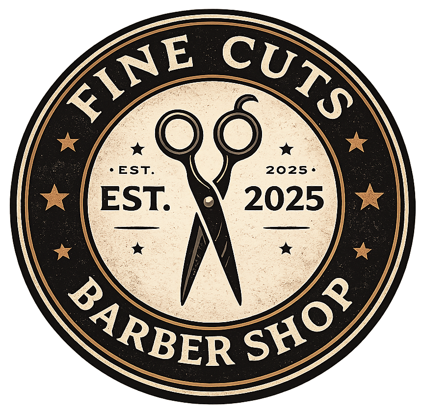 Fine Cuts Barber Shop Logo